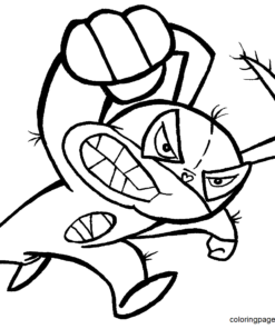 Mucha Lucha Coloring Pages Printable for Free Download