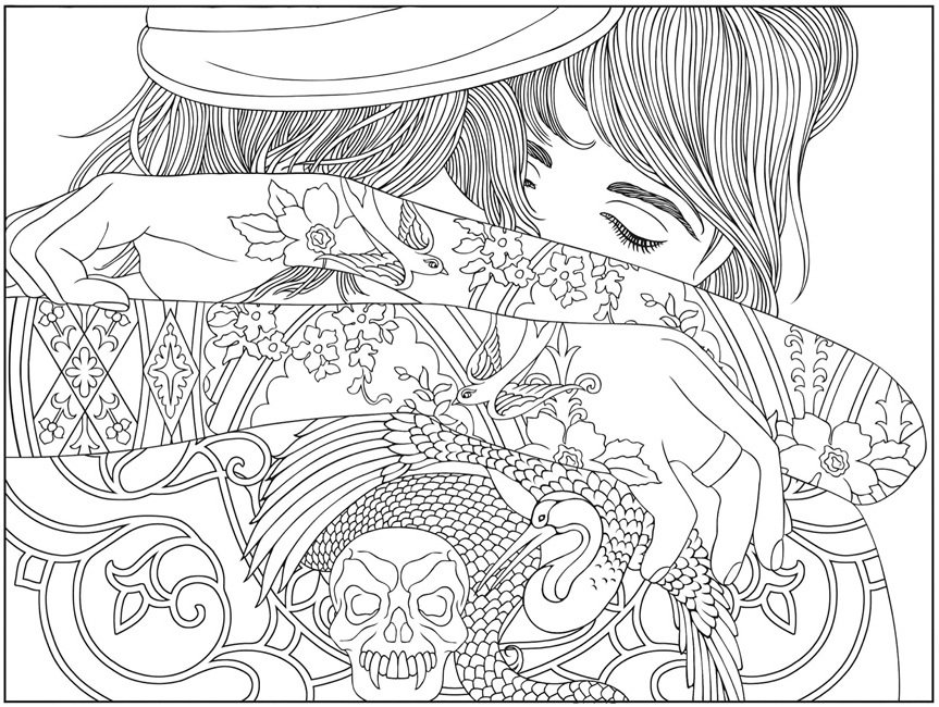 Colorir Online Pintar e Imprimir Mandalas - Desenho 036