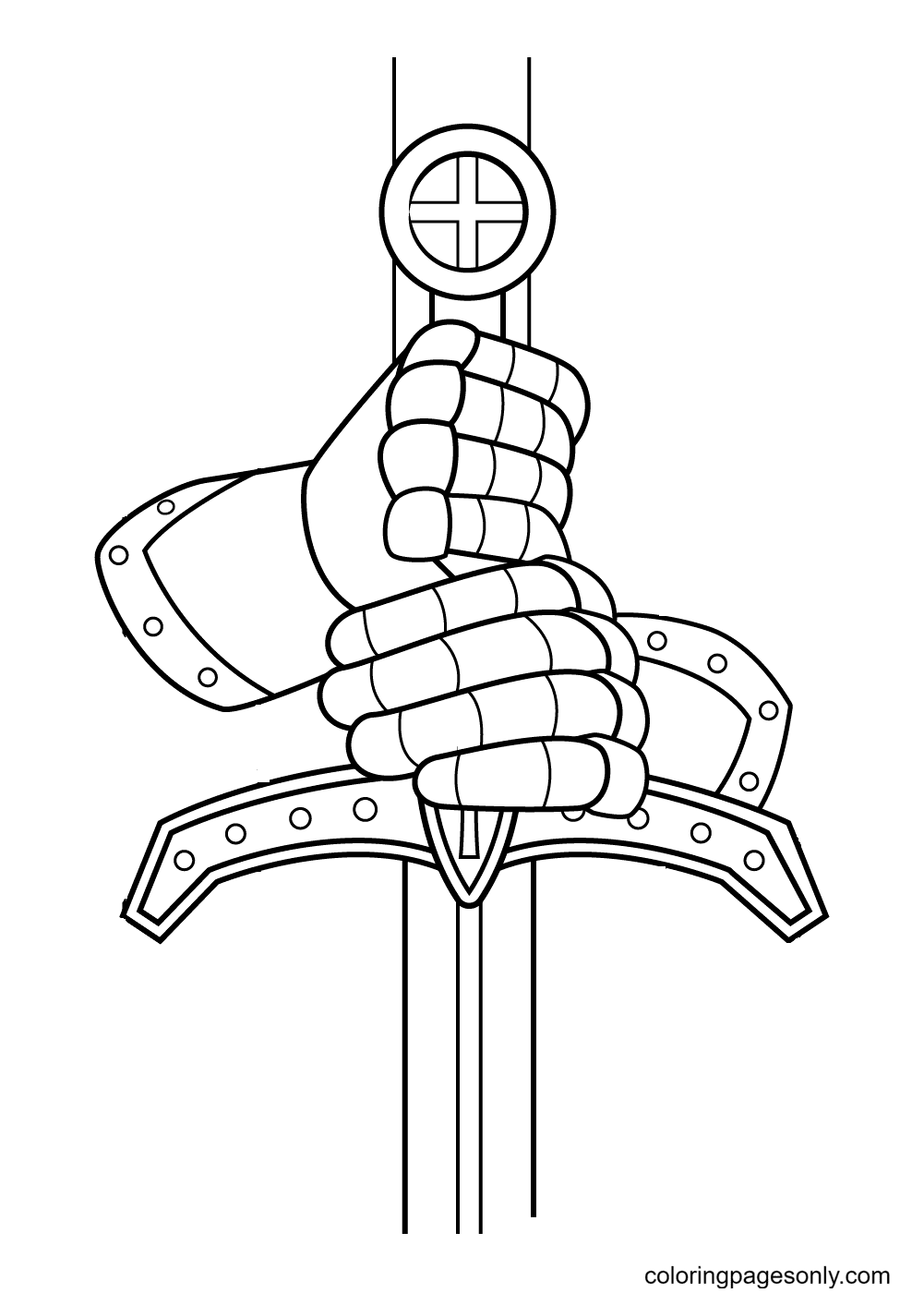 Knight Coloring Pages Printable for Free Download
