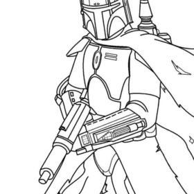 Mandalorian Coloring Pages Printable For Free Download