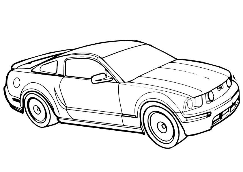 Racing Car Coloring Pages Printable for Free Download