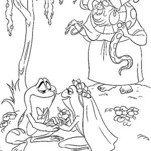 frog prince coloring pages
