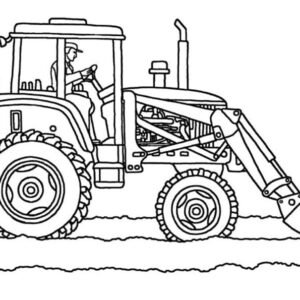 Tractors 9  Coloring Pages 24