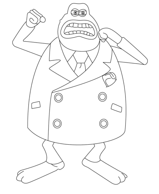 Flushed Away Coloring Pages Printable for Free Download