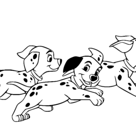 101 Dalmatians Coloring Pages Printable for Free Download