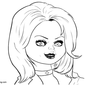 seed of chucky coloring pages