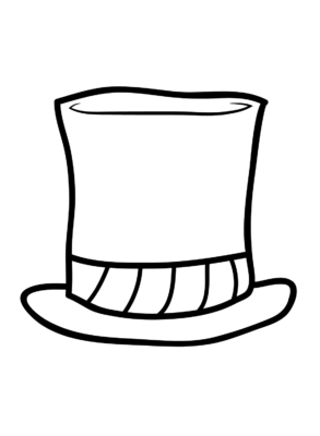 Hat Coloring Pages Printable for Free Download