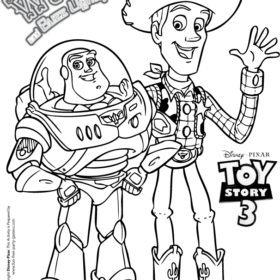 Buzz Lightyear Coloring Pages Printable for Free Download