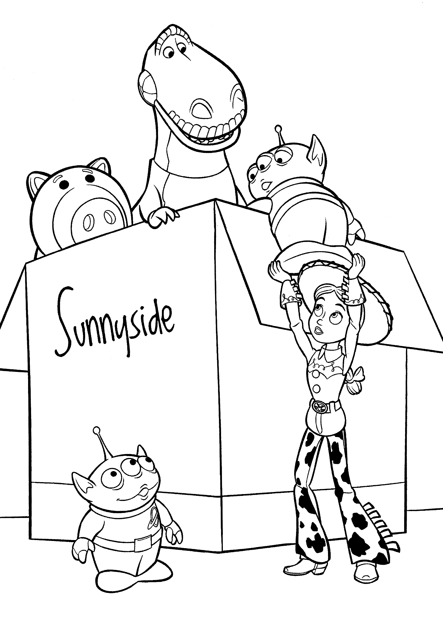 Toy Story Coloring Pages for Kids, Girls, Boys, Teens, Birthday