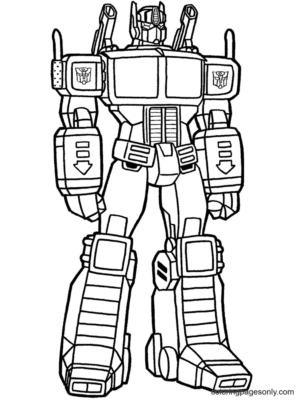 Transformers Coloring Pages Printable for Free Download