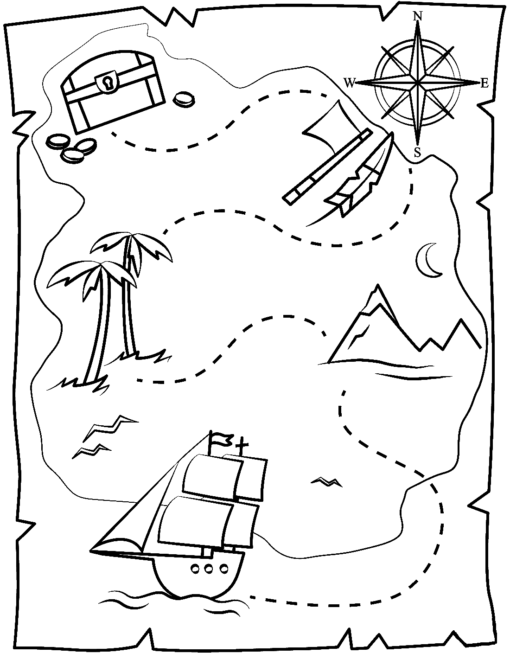 Pirate Coloring Pages Printable for Free Download