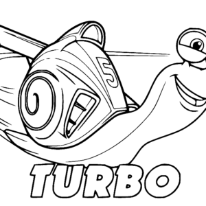 how to draw turbo the snail