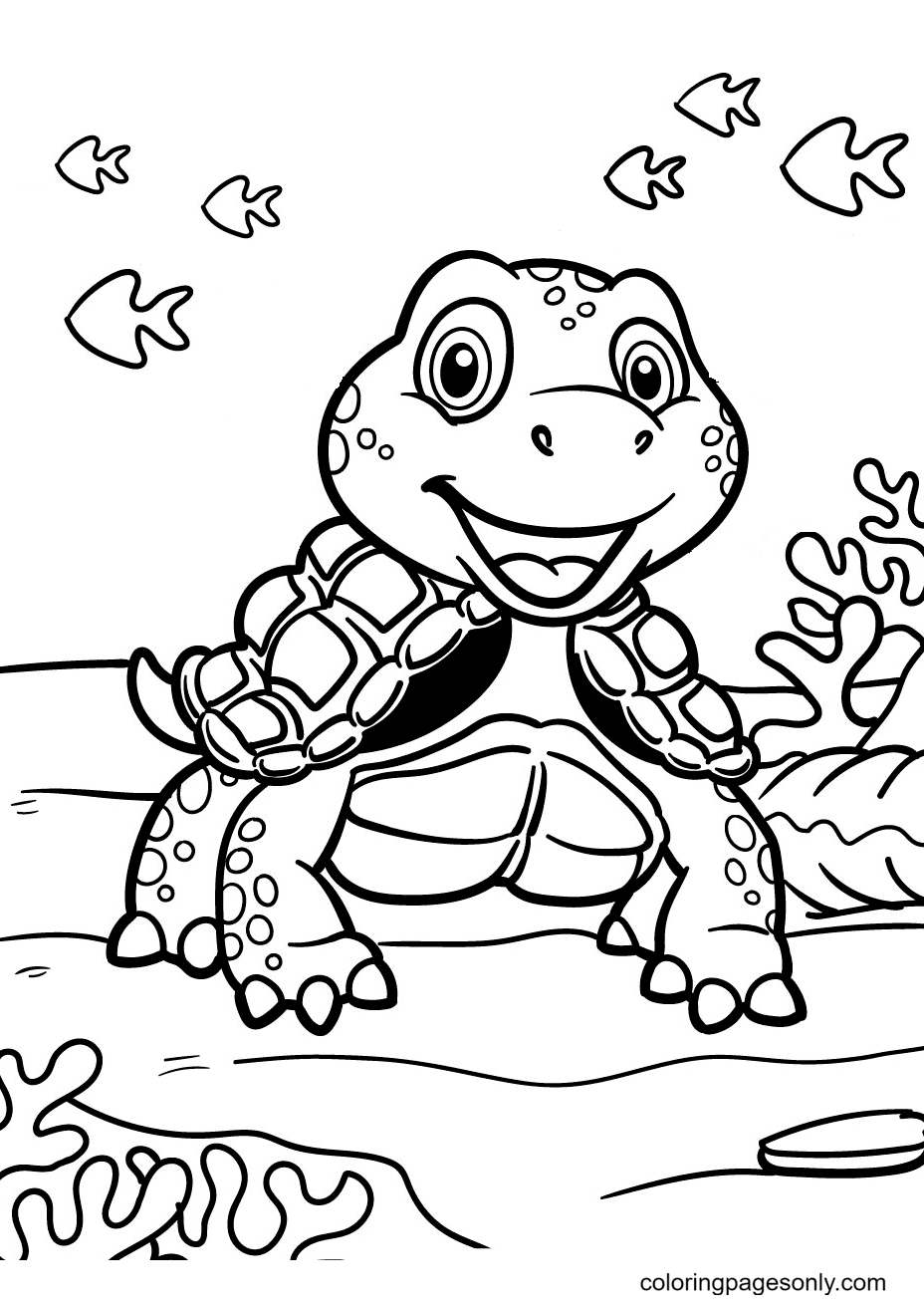 Turtle Coloring Pages Printable for Free Download