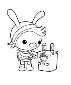 octonauts captain barnacles coloring pages