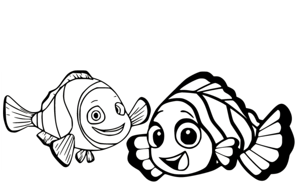 Clownfish Coloring Pages Printable for Free Download