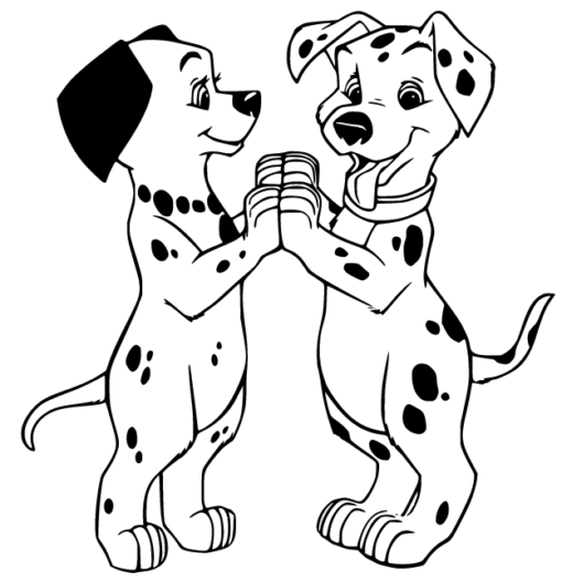 101 Dalmatians Coloring Pages Printable for Free Download