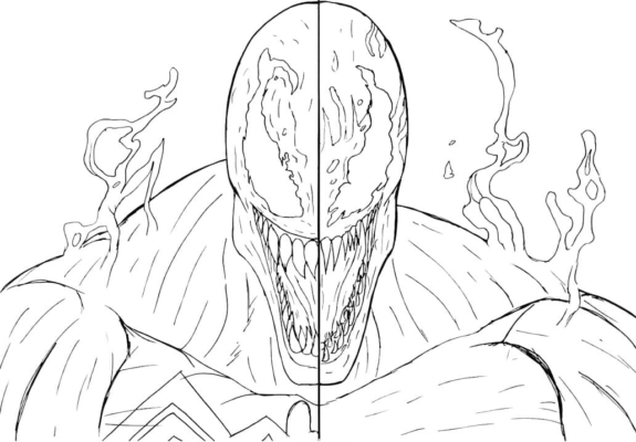 Carnage Coloring Pages Printable for Free Download