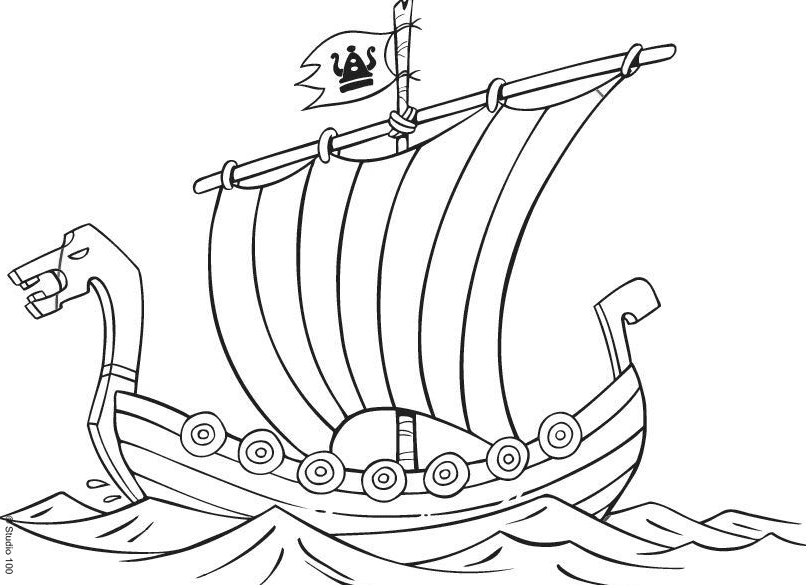 Vicky the Viking Coloring Pages Printable for Free Download