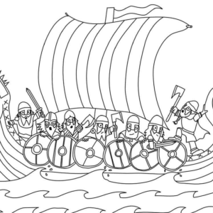 Vikings Coloring Pages Printable for Free Download