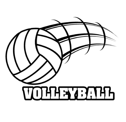 Volleyball Coloring Pages Printable for Free Download