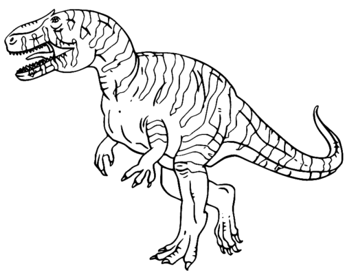 Giganotosaurus Coloring Pages Printable for Free Download