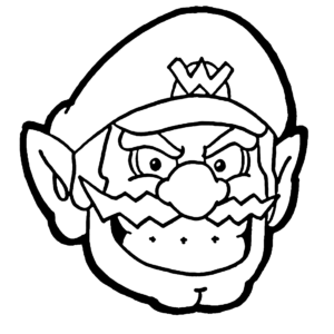 Wario Coloring Pages Printable for Free Download