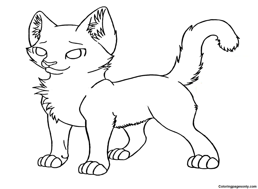 Warrior Cats Coloring Pages Printable for Free Download