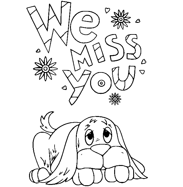 Get Well Soon Cute Bear coloring page - Download, Print or Color