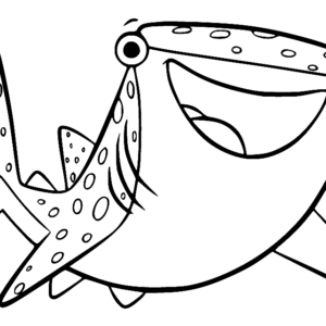 Finding Dory Coloring Pages Printable for Free Download