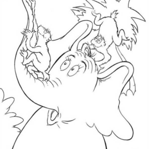 Horton Hears a Who Coloring Pages Printable for Free Download