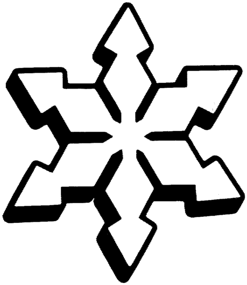 Snowflake Coloring Pages Printable for Free Download