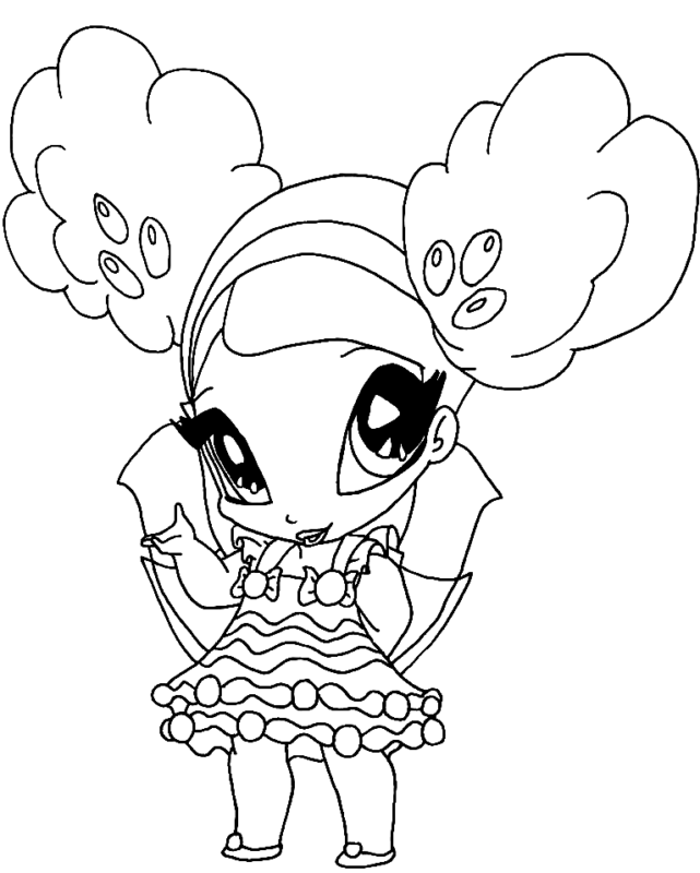 Pop Pixie Coloring Pages Printable for Free Download