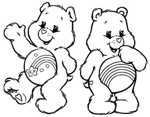 Care Bears Coloring Pages Printable for Free Download