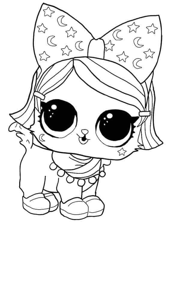 LOL Pets Witchay Kittay Coloring Pages - LOL Pets Coloring Pages - Coloring  Pages para crianças e adultos