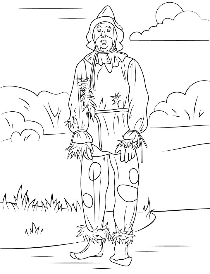 dorothy wizard of oz coloring pages