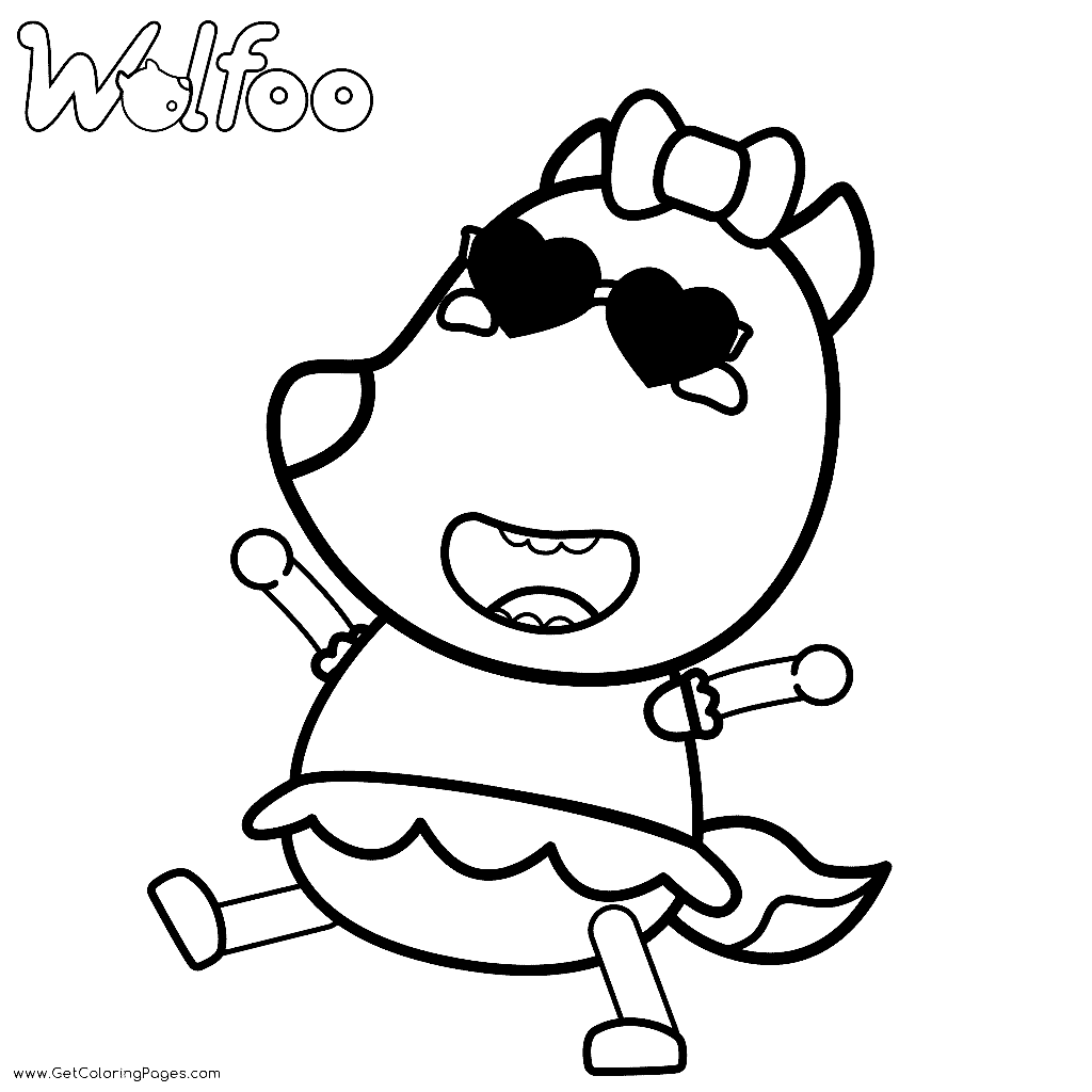 Wolfoo Coloring Pages Printable for Free Download