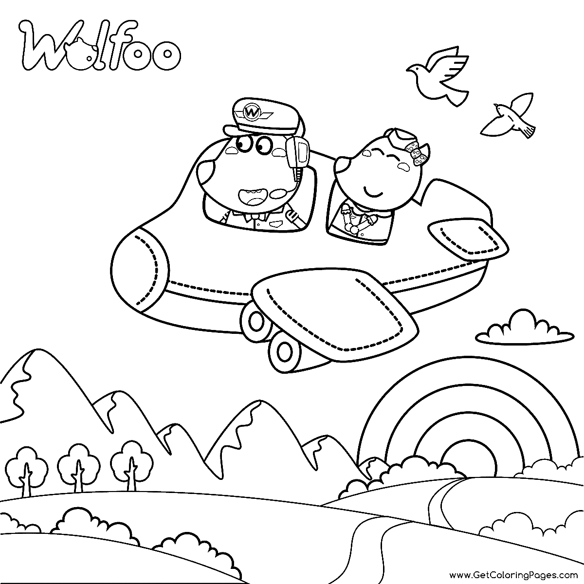 Wolfoo coloring pages  Coloring pages, Cartoon drawings, Peppa pig  coloring pages