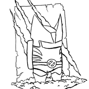 Wolverine Coloring Pages Printable for Free Download