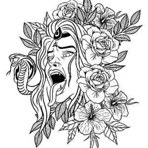 Horror Coloring Pages Printable for Free Download