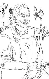 Famous paintings Coloring Pages Printable for Free Download