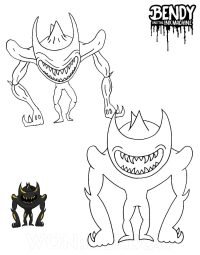 BENDY & THE INK MACHINE NIGHTMARE RUN! Monster Treasure Chest