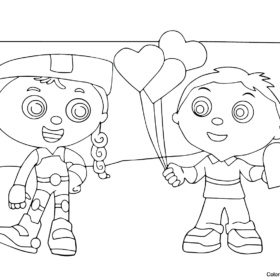 Super Why Coloring Pages Printable for Free Download