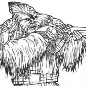 chewbacca coloring pages