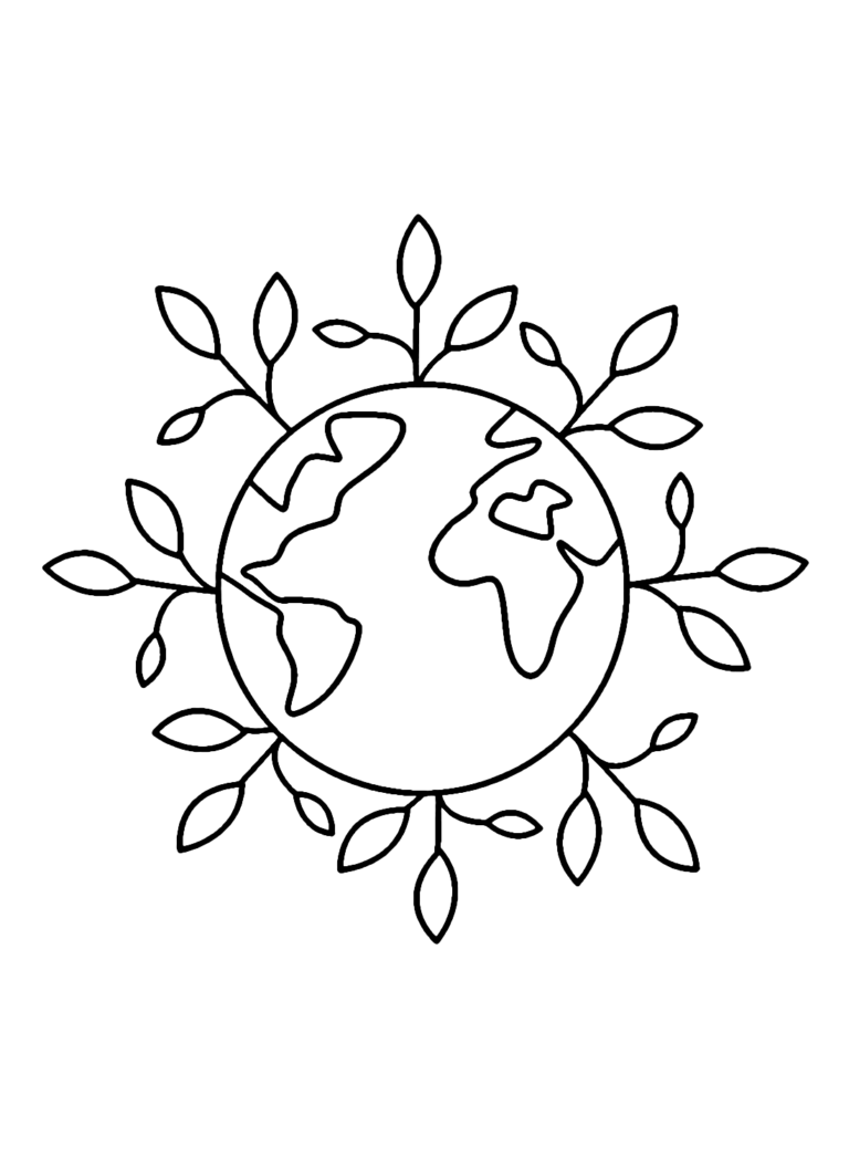 World Environment Day Coloring Pages Printable for Free Download