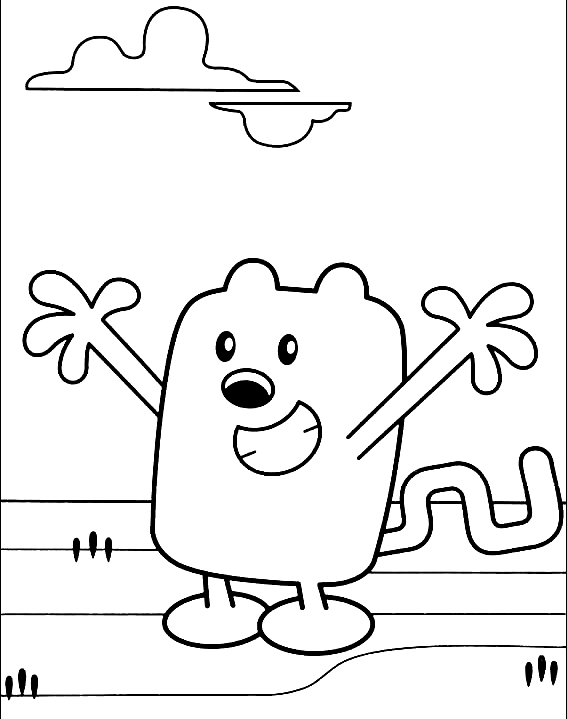 wubzzy coloring pages