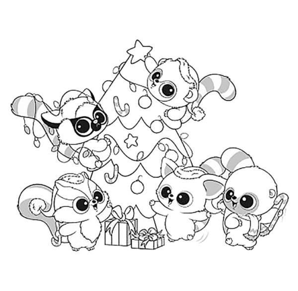 Yoohoo and Friends Coloring Pages Printable for Free Download