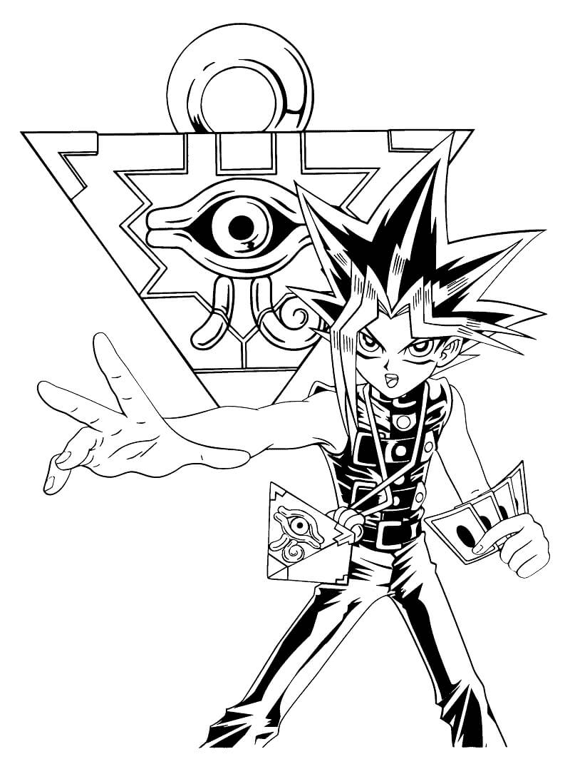 Yu-Gi-Oh Coloring Pages Printable for Free Download