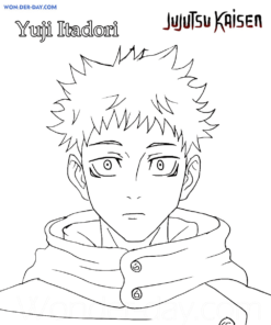 Jujutsu Kaisen Coloring Pages Printable for Free Download