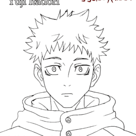 Jujutsu Kaisen Coloring Pages Printable for Free Download