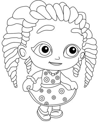 Super Monsters Coloring Pages Printable for Free Download